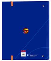 Ringmap Valencia Basket M666 Blauw Oranje (27 x 32 x 3.5 cm) - thumbnail