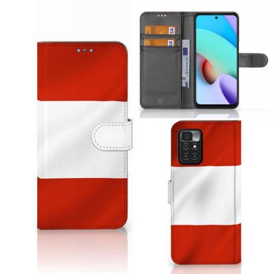 Xiaomi Redmi 10 | Bookstyle Case | Oostenrijk Xiaomi Redmi 10 | Bookstyle Case | Oostenrijk