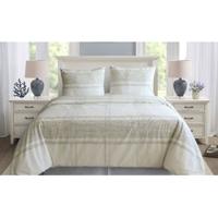 Yellow Sayama dekbedovertrek - 1-persoons (140x200/220 cm + 1 sloop) - Percal katoen - Off-White - thumbnail