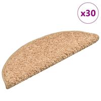 Trapmatten 30 stuks 56x17x3 cm Goud Halfrond - thumbnail