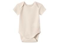 lupilu Baby romper (Beige, 50/56) - thumbnail