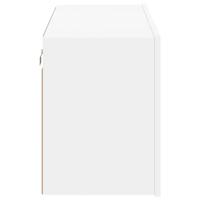 Tv-meubel wandgemonteerd 80x30x41 cm wit - thumbnail