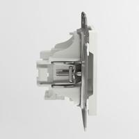 Schneider Electric EPH3270321D TV-doorvoercontactdoos Asfora Wit (RAL 9003) 1 stuk(s) - thumbnail