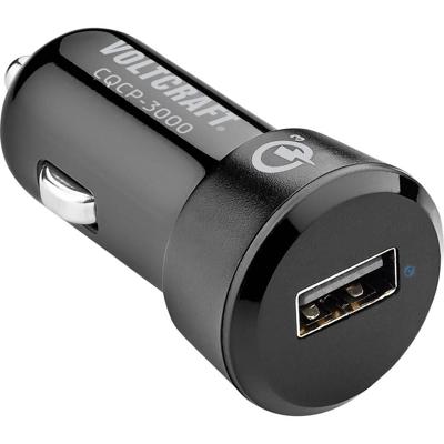 VOLTCRAFT CQCP-3000 USB-oplader Auto, Vrachtwagen Uitgangsstroom (max.) 3000 mA 1 x 1x USB-A Qualcomm Quick Charge 3.0