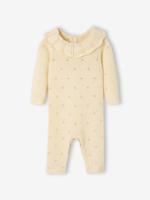 Babypakje in fantasie breisel ecru - thumbnail