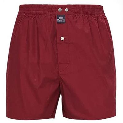 Mc Alson Boxer Classic bordeaux