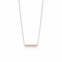 Dames ketting Sif Jakobs SJ-C1011-CZ-RG 38 cm - thumbnail