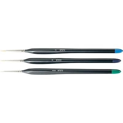 ZAHN Pinsel E10710-16 Modelbouwpenseel Synthetisch 3-delig