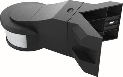 LED&apos;s Light Pro Bewegingssensor met Hoekbeugel Universeel - 12 meter bereik - Zwart