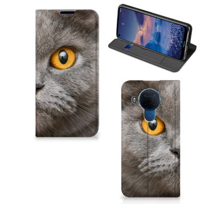 Smartphone hoesje Nokia 5.4 Britse Korthaar Smartphone hoesje Nokia 5.4 Britse Korthaar