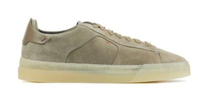 Santoni Heren Sneakers in Suede (Beige) Santoni Heren Sneakers in Suede (Beige)