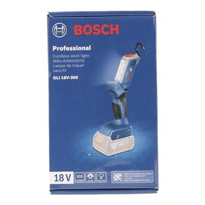Bosch Blauw GLI 18V-300 LED Acculamp 14,4-18 Volt - 06014A1100 - thumbnail
