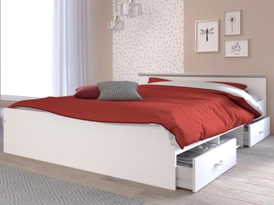 Bed ALPHONSE 140x200 cm wit Bed ALPHONSE 140x200 cm wit