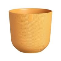 Elho bloempot Jazz rond 19x18cm amber geel - thumbnail