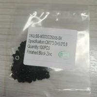 Notebook Computer Repair Screw Thin Flat Wafer Head Cross Black Zinc CM3*3 D=5.0*0.8 100pcs/set - thumbnail
