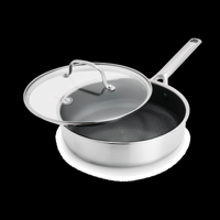 Apex Thermobond Hybrid Stoofpan 24 cm 3-laags roestvrij staal voor perfecte resultaten - thumbnail