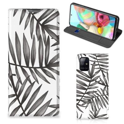 Samsung Galaxy A71 Smart Cover Leaves Grey Samsung Galaxy A71 Smart Cover Leaves Grey