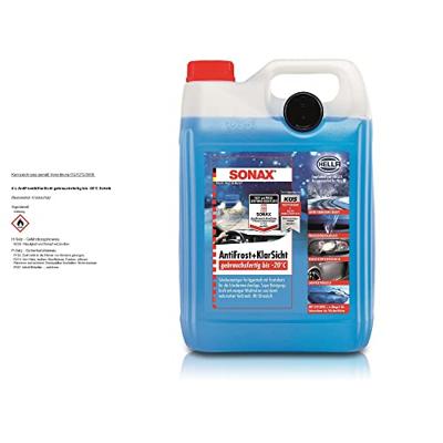 SONAX ruitenvloeistof anti-vries "antifrost & klarsicht" anti-rust and clear view 5 ltr. done