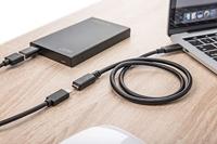 DIGITUS USB 2.0 verlengkabel - 2.0 m - USB C (St) naar USB C (Bu) - 480 Mbit/s - Type-C kabel - zwart - thumbnail
