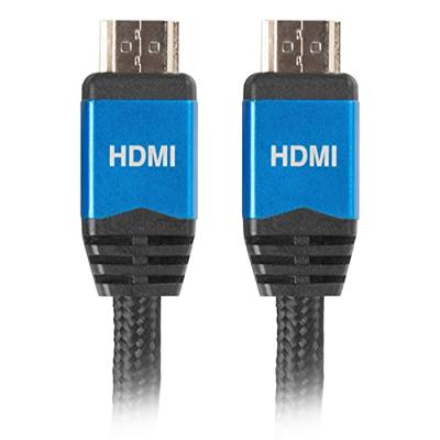 Lanberg CA-HDMI-20CU-0018-BL HDMI kabel 1,8 m HDMI Type A (Standaard) Zwart - thumbnail