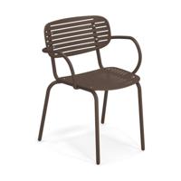 EMU Mom tuinstoel met arm indian brown - thumbnail