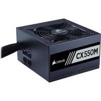 Corsair CX550M power supply unit 550 W 20+4 pin ATX ATX Zwart - thumbnail