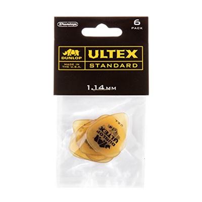 Dunlop 421P114 Ultex Standard Pick 1.14 mm plectrumset (6 stuks)