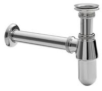 Plugbekersifon Wiesbaden met Muurbuis 5/4x32 Chroom - thumbnail