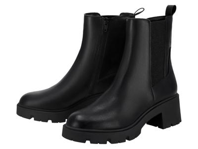 esmara Dames enkellaarsjes (Zwart, 40)