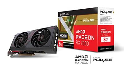 Sapphire Pulse Radeon RX 7600 8GB Sapphire Pulse Radeon RX 7600 8GB