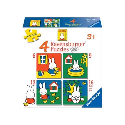 Ravensburger nijntje puzzelset - 6 + 9 + 12 + 16 stukjes