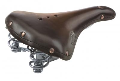 Selle Monte Grappa Monte grappa zadel m/veer old frontiers classic leer d-bruin