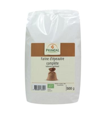 Primeal Volkoren speltmeel bio 500 Gram