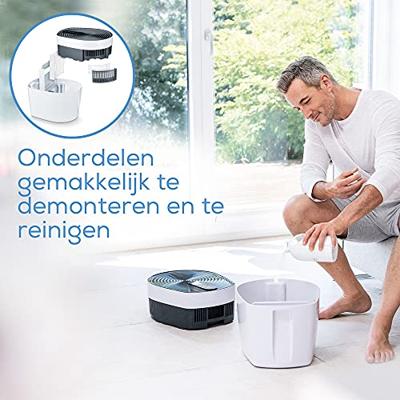 Beurer 68119 MareMed MK 500 Luchtreiniger 50 m² Wit, Zwart