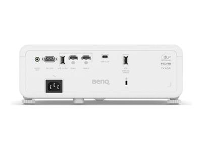 BenQ LW650 Beamer DLP 4000 ANSI-lumen 1280 x 800 WXGA 4K ondersteuning, Automatische keystone-correctie, Met afstandsbediening