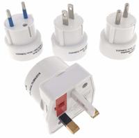 Enzo Reisstekkerset 4-delig torenmodel universeel wit 6254025 - thumbnail