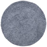 VidaXL Vloerkleed pamplona shaggy hoogpolig modern ø 200 cm blauw - thumbnail