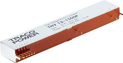 TracoPower THV 12-500P DC/DC-converter, print 12 V/DC 6 mA 2 W Aantal uitgangen: 1 x Inhoud 1 stuk(s)