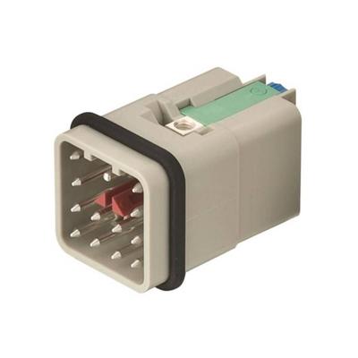 HARTING 09120123001 Pin-inzetstuk Han® Q 12 + PE Han-Quick Lock 1 stuk(s) Piece