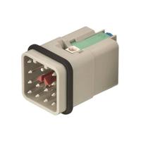 HARTING 09120123001 Pin-inzetstuk Han® Q 12 + PE Han-Quick Lock 1 stuk(s) Piece - thumbnail