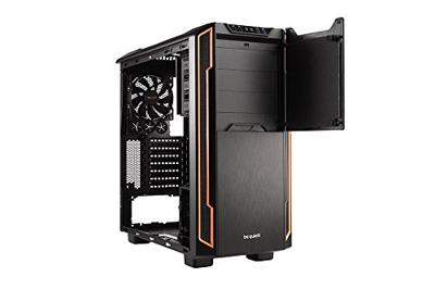 BeQuiet Silent Base 600 Window Midi-tower Gaming-behuizing Oranje, Zwart