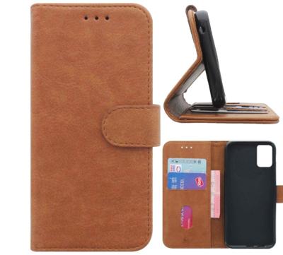 Samsung Galaxy A71 | Bookcase | Bruin met Standaard Samsung Galaxy A71 | Bookcase | Bruin met Standaard