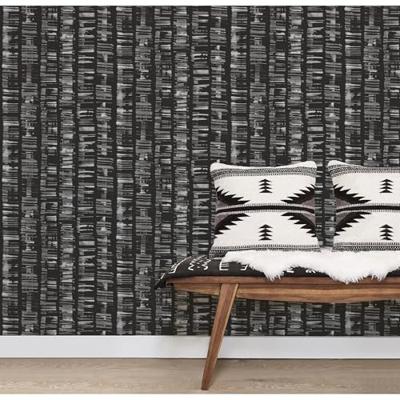 Galerie Bazaar Behang met horizontale abstracte strepen - G78282