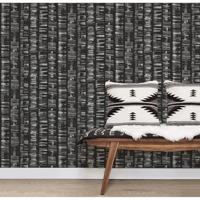 Galerie Bazaar Behang met horizontale abstracte strepen - G78282 - thumbnail