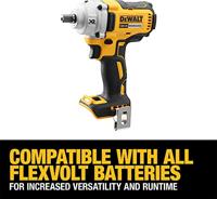 DeWALT DCF964NT Accu slagmoersleutel 1898Nm 3/4" frictiering 18V XR Basic Body in TSTAK - thumbnail