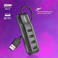 USB-HUB NGS PORT 2.0 Zwart - thumbnail