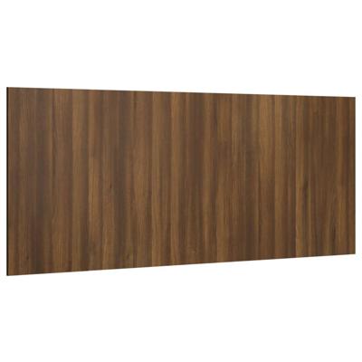 Hoofdbord 200x1,5x80 cm bewerkt hout bruin eikenkleur