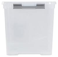 Curver Handy+ Opbergbox - 65L - 3 stuks - Transparant met deksel - thumbnail
