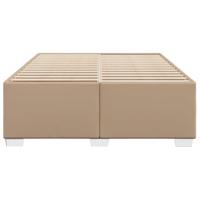 Bedframe kunstleer cappuccinokleurig 140x200 cm - thumbnail