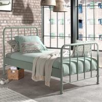 Vipack bed Bronxx - olijfgroen - 90x200 cm - thumbnail